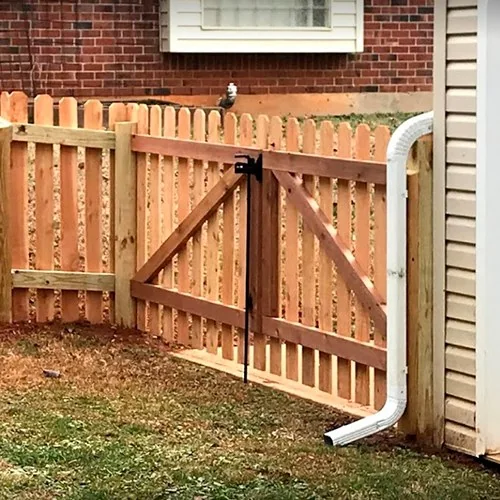Fence installed by Ram Fence Company