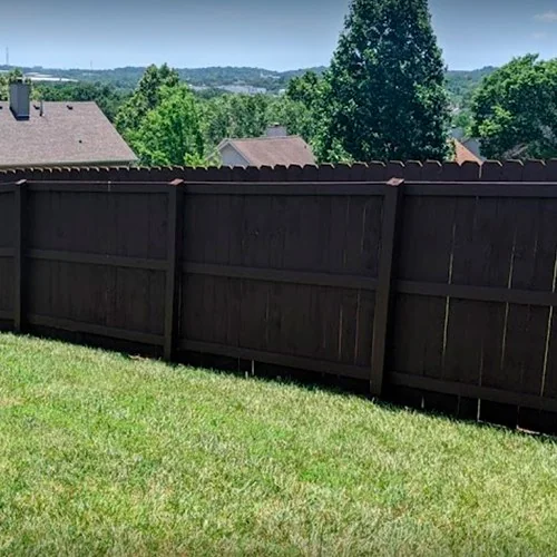 Fence installed by Ram Fence Company